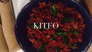 Ethiopian and Eritrean recipe Kitfo [upl. by Adnanref]