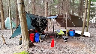 Canoe amp Wild camp on the Basingstoke Canal [upl. by Aim]