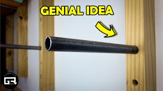 FANTÁSTICA IDEA para TU TALLER de CARPINTERÍA ESTANTES para ALMACENAR MADERA LUMBER RACK [upl. by Hgielar267]