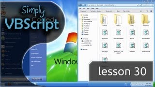 VBScript Basics Part 30  For  Each  Next  Loops [upl. by Dickson]