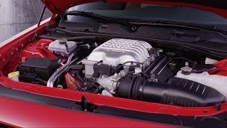 2015 Dodge Challenger SRT Hellcat  Supercharged Engine and Powertrain [upl. by Bromleigh239]