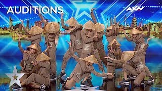 BEAUTIFUL East Meets West Dance From Vietnam  Asia’s Got Talent 2019 on AXN Asia [upl. by Tiras]