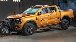 2023 Ford Ranger – Crash Test  Safe Midsize Truck [upl. by Anad]