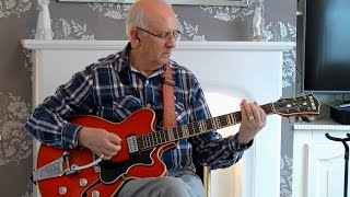 Hit and Miss  the John Barry Seven Plus Four  Duane Eddy style by Dave Monk [upl. by Rramel]