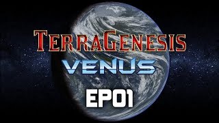 TerraGenesis  Venus  Expert DifficultyBiosphere  EP01 [upl. by Yzmar]