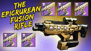 The GOD ROLL Epicurean Is Incredible Duality Dungeon Fusion Rifle Destiny 2 [upl. by Leunammi]