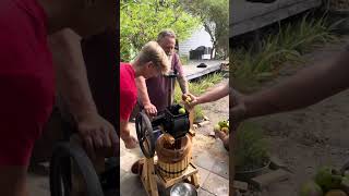 Grinding apples for cider pt2 [upl. by Simsar]