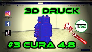 3D Druck von Anfang an  3 Cura 48 [upl. by Enyale]