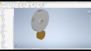 Inventor 2021Tutorial How to create a Spur Gear using Design Accelerator that functions [upl. by Thelma]