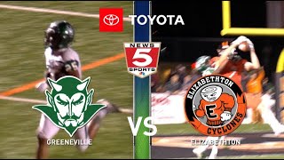 Toyota Friday Night Rivals Week 3  Greeneville vs Elizabethton [upl. by Niuqauj623]