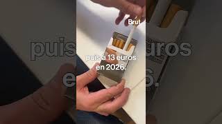 Le prix du paquet de cigarettes va augmenter de 2 euros [upl. by Chaddie]