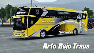 Livery Arto Rejo Trans Omar Bakri Kodename Srikandi JB3 SHD amp XHD JB3 SHD  Bussid V42 [upl. by Charisse]