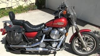 What Is A Harley Davidson FXR Motorcycle [upl. by Euqinwahs197]