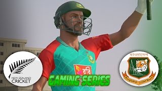 DON BRADMAN CRICKET 17  BANGLADESH TOUR OF NEW ZEALAND 201617  2ND ODI [upl. by Lunsford]