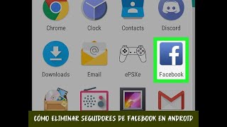 Cómo eliminar seguidores de Facebook en Android [upl. by Christianson]