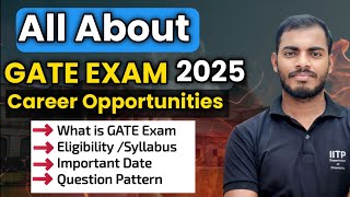 All About GATE Exam 2025Complete Details IITiansvlogs [upl. by Arela]