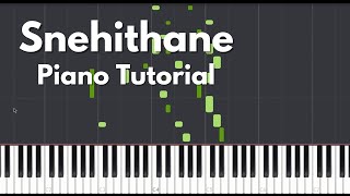 Snehithane  Piano Tutorial by Rejo Abraham Mathew  Alaipayuthey  AR Rahman [upl. by Zeba]