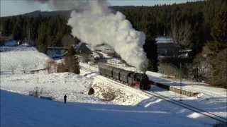 Winterdampf auf der Dreiseenbahn 2013 [upl. by Higley230]