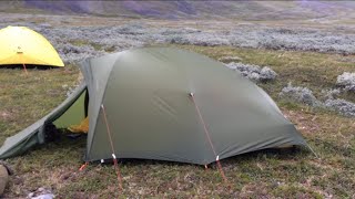 VAUDE HOGAN ULTRA LIGHT 2 Lightweight tent under the 2 KG 020 [upl. by Berkley]