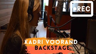 Kadri Voorand “Armupurjus”  Backstage recording studios [upl. by Paryavi]