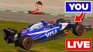 F1 24 Online Races amp 100 Fan Vote Grand Prix Vs Viewers  LIVE 🔴 [upl. by Erick]