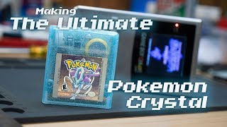 Creating the Ultimate Pokémon Crystal Cartridge Swapping the ROM chips from Japanese to English [upl. by Yatnuhs]