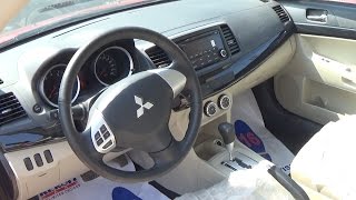 استعراض مواصفات ميتسوبيشي لانسر 2018 هاي لاين خليجي Mitsubishi Lancer [upl. by Ramey]