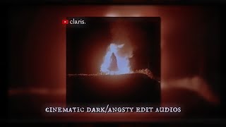 cinematic darkangsty edit audios for the tragic villain [upl. by Modnarb]