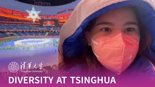 On the spot Tsinghua student Yulia at Beijing 2022 [upl. by Eirak879]