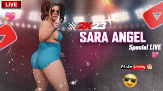 Sara VS Yokozuna Tables match  WWE 2K23 Intergender LIVE  Oct 19 2024 [upl. by Breech847]