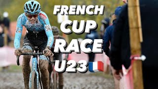 RACE  COUPE DE FRANCE CYCLO CROSS  ALBI  2023 [upl. by Einttirb268]