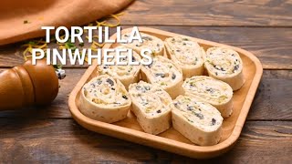 How to Make Tortilla Pinwheels [upl. by Vergil]