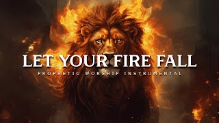 Let Your Fire Fall  Prophetic Worship Music Instrumental [upl. by Trebmer718]