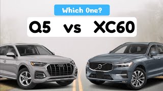 Audi Q5 vs Volvo XC60 2023Which Wins [upl. by Bohrer]