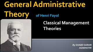 Administrative Management Theory by Henri Fayol in Hindi  Business Management NTA UGC NET Commerce [upl. by Merna]