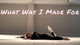 ContemporaryLyrical Jazz What Was I Made For  Billie Eilish ChoreographyMIA 댄스학원재즈댄스컨템포러리재즈 [upl. by Inar301]