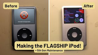 I made the FLAGSHIP iPod Classic from a broken pod  TSLabs [upl. by Hsatan]