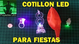 Cotillon led para fiesta fluo o neon que tiene adentro [upl. by Aneehsyt6]