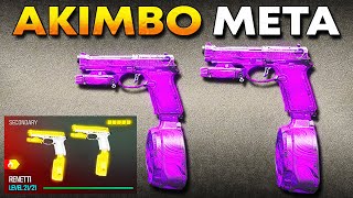 the NEW BEST AKIMBO PISTOLS in WARZONE 3 👑 Best RENETTI Class Setup  Loadout  MW3 [upl. by Atiuqel]