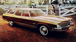 Largest Station Wagons Oldsmobiles 1972 Custom Cruiser Was a 455Powered Beast [upl. by Yttak]