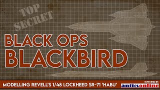 Black Ops  Revell 148 SR71A Blackbird Part 5 [upl. by Palmore]