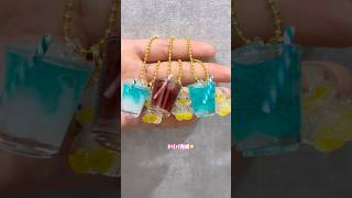 ネットニュースになったので、レジン氷でドリンクバーキーホルダー作る🥤ハンドメイド レジン handmade resin [upl. by Radborne260]