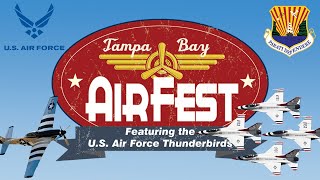 Tampa Bay AirFest Day 1  MacDill Air Force Base 🇺🇸★🛩✈️🎥😃 [upl. by Suissac]