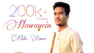 hawayein  Flute cover  arijit singh  jab harry met sejal  Divyansh Shrivastava [upl. by Assenyl]