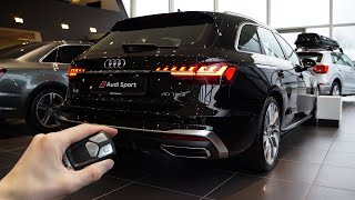 2020 Audi A4 Avant 40 TFSI  Sound amp Visual Review [upl. by Sabra]