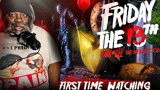 FRIDAY THE 13TH PART VII THE NEW BLOOD 1988  FIRST TIME WATCHING  MOVIE REACTION [upl. by Aneel]