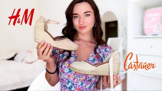 Castañer Carina 60 VS HampM Wedge Espadrilles [upl. by Brookes]