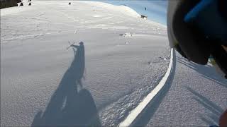 Semnoz Snowkiting French Alps Ride la Fraiche [upl. by Schonthal41]