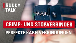 Perfekte Kabelverbindungen Unsere Crimpverbinder und Stoßverbinder im Einsatz [upl. by Korman103]