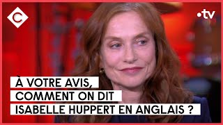 Isabelle Huppert  C à vous  12092022 [upl. by Bartko]